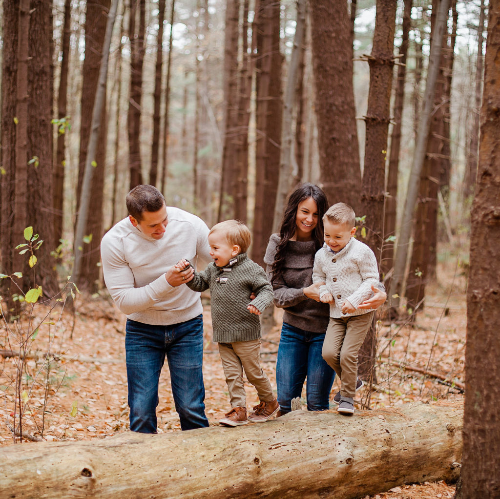 Pine Forest Family Session